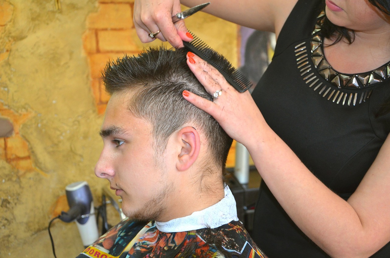 Wax sticks and slicked-back styles